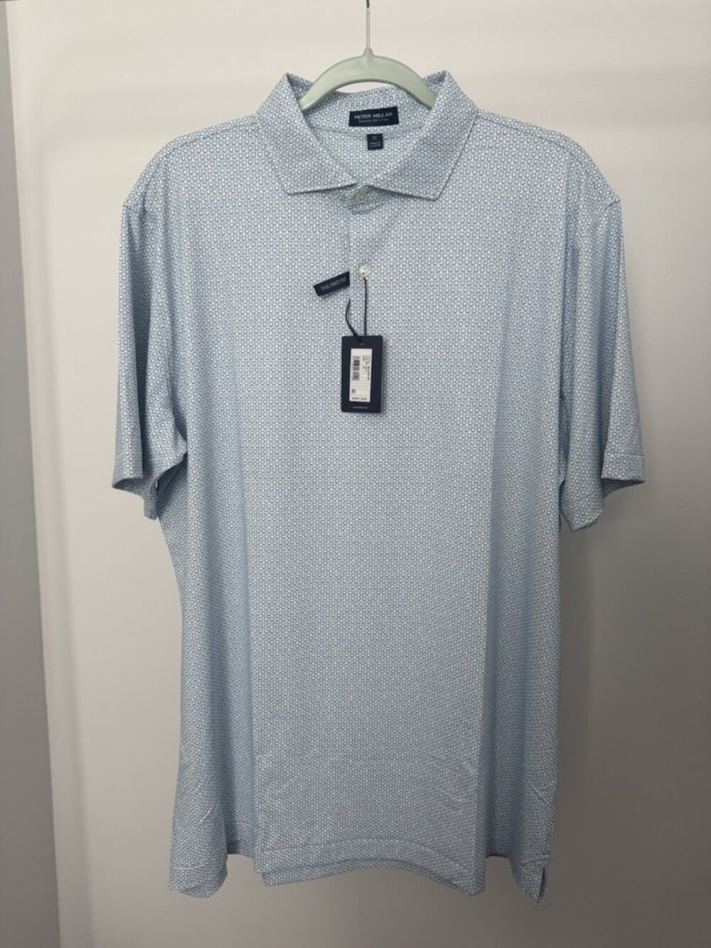 Peter Millar Crown Crafted Polo Men's XL Tailored Fit Golf Shirt NWT $125
